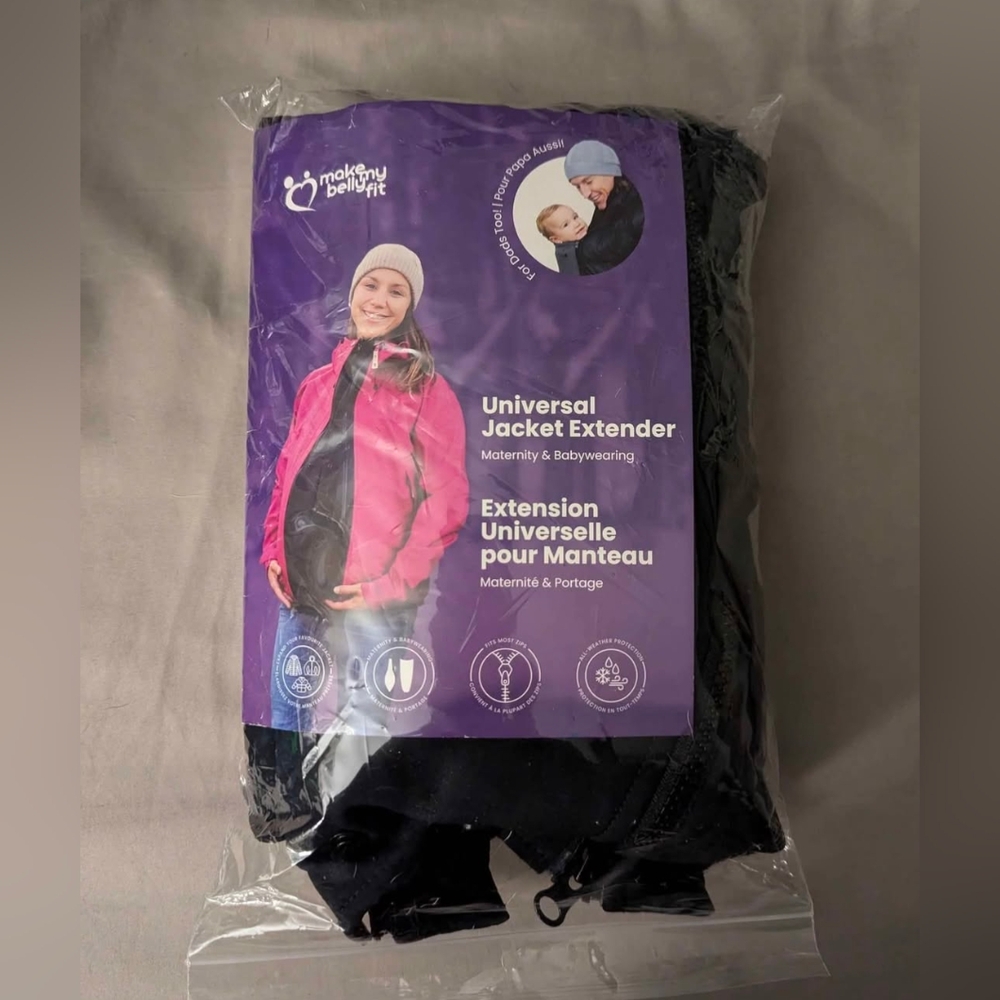 Jacket extender - black